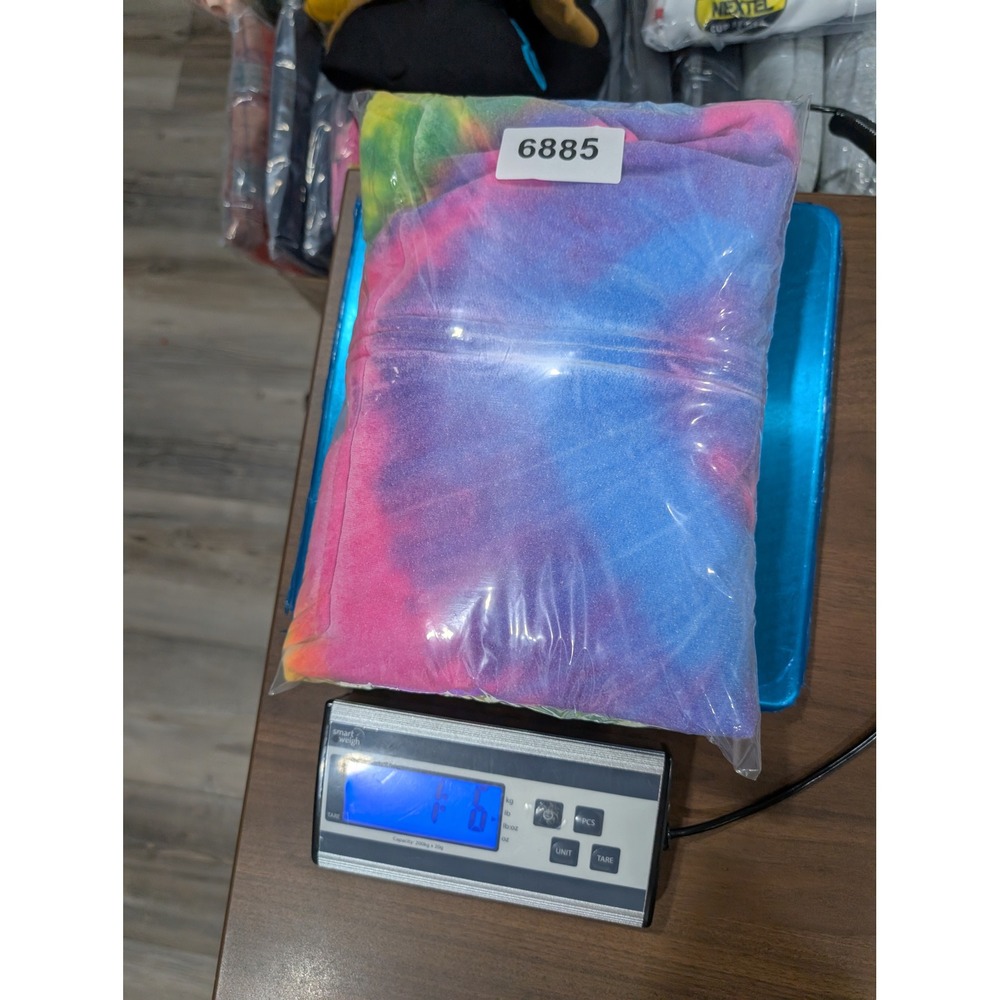 Gildan Heavy Blend Be Kind Tie Dye Zip Up Hoodie Sweatshirt Multicolor 2XL - Picture 8 of 8
